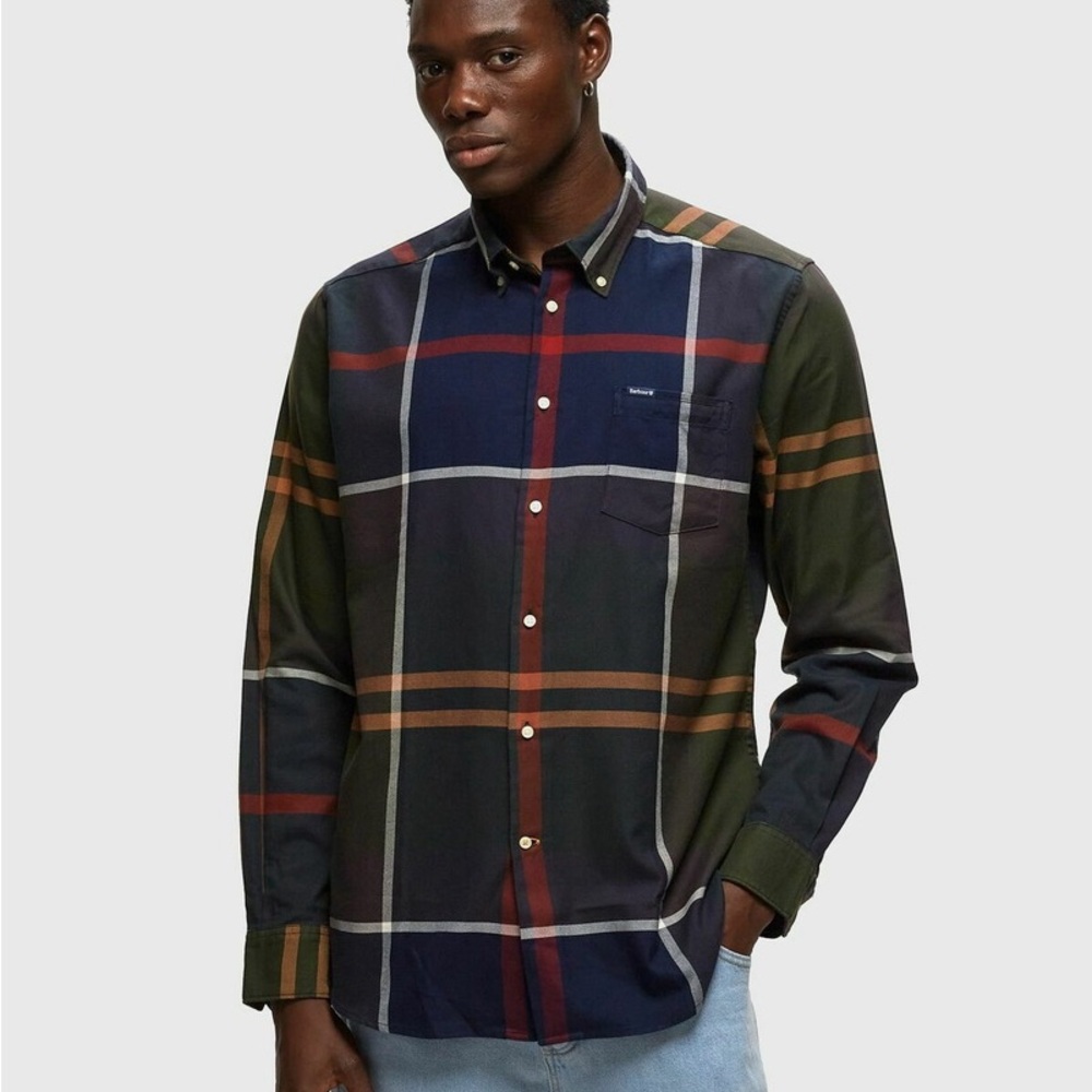 Barbour Dunoon Tailored Shirt Multi Longsleeves